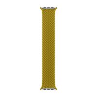 Apple Gevlochten solobandje Apple Watch | 38/40/41/42 mm - Maat 8 - Chartreuse