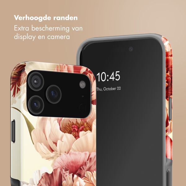 Selencia Vivid Backcover met MagSafe Apple iPhone 18 Pro Max / 17 Pro Max - Vintage Peony