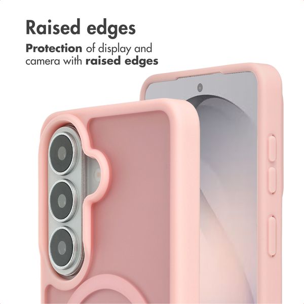 imoshion Colour Guard Back Cover with MagSafe Samsung Galaxy S26 - Light Pink