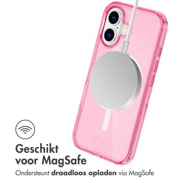 imoshion Sparkle Backcover met MagSafe Apple iPhone 17 - Roze
