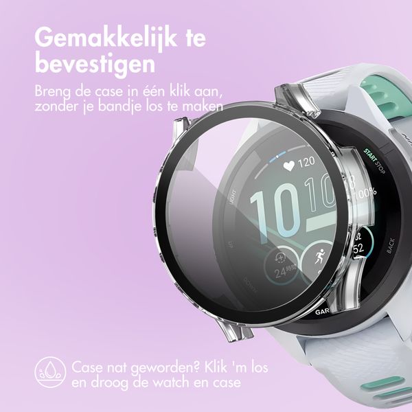 imoshion Full Cover Hardcase Garmin Forerunner 265S - Transparant