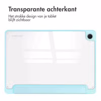 imoshion Trifold Hardcase Bookcase Samsung Galaxy Tab A9 Plus - Lichtblauw