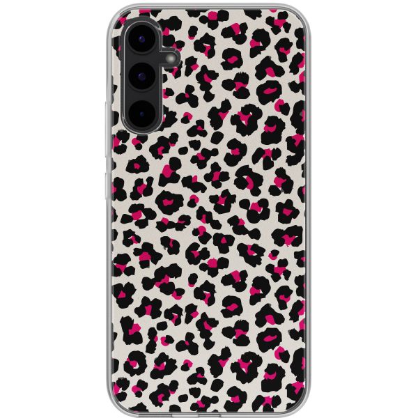 imoshion Design hoesje Samsung Galaxy A34 (5G) - Leopard Pink