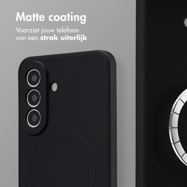 imoshion Color Backcover met MagSafe Samsung Galaxy A57 (5G) - Zwart