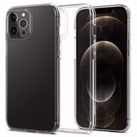 Spigen Ultra Hybrid Backcover Apple iPhone 12 (Pro) - Transparant