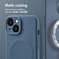 imoshion Color Backcover met MagSafe Apple iPhone 15 - Donkerblauw