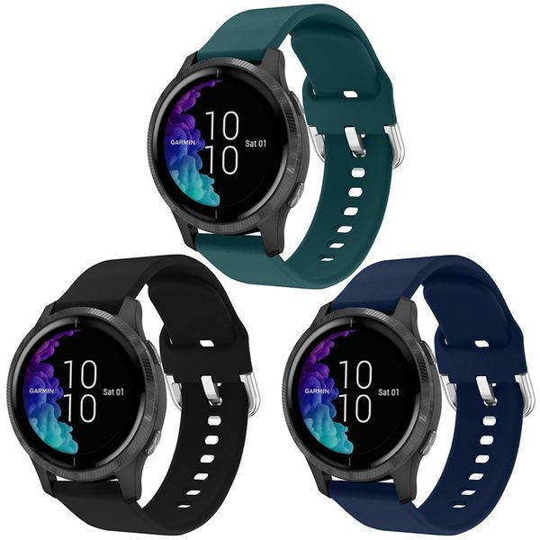 imoshion Siliconen bandje 3-pack voor Garmin Venu / Vivoactive 3 / Forerunner 245