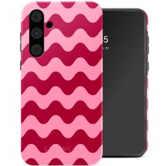 Selencia Vivid Tough Backcover Samsung Galaxy A55 - Wave Vibes Lipstick