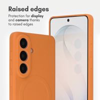 imoshion Colour Back Cover with MagSafe Samsung Galaxy S26 - Orange