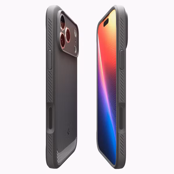 Spigen Rugged Armor Backcover MagSafe Apple iPhone 18 Pro / 17 Pro - Gray