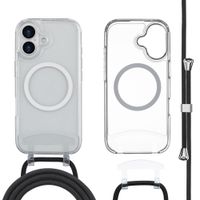 imoshion MagSafe Backcover met afneembaar koord Apple iPhone 17 - Transparant