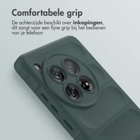 imoshion EasyGrip Backcover OnePlus 12 - Donkergroen