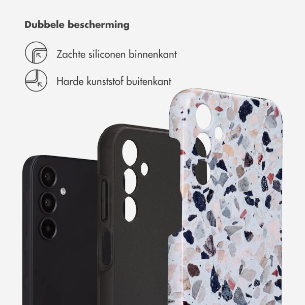 Selencia Vivid Tough Backcover Samsung Galaxy A15 (5G/4G) - Chic Terazzo