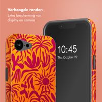 Selencia Vivid Backcover met MagSafe Apple iPhone 16e - Tropical Vibes Apricot
