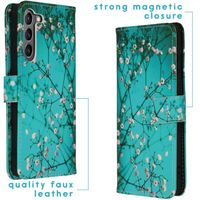 imoshion Design Softcase Bookcase Samsung Galaxy S23 Plus - Blossom