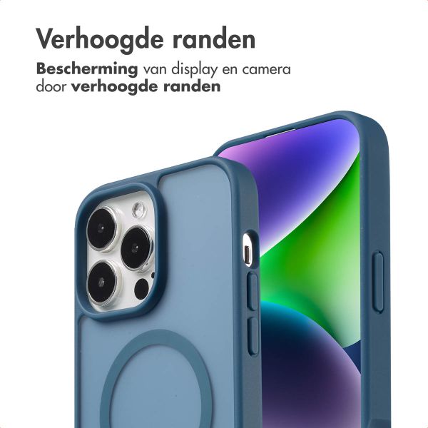 imoshion Color Guard Backcover met MagSafe iPhone 14 Pro Max - Donkerblauw