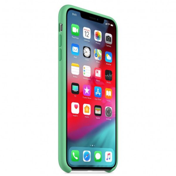 Apple Silicone Backcover iPhone Xs Max - Spearmint