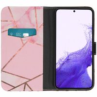 imoshion Design Softcase Bookcase Samsung Galaxy S23 - Pink Graphic