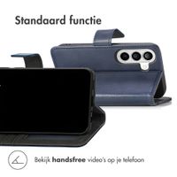 imoshion Luxe Bookcase Samsung Galaxy A27 (5G) - Donkerblauw