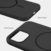 imoshion Colour Case with Thin MagSafe Ring Apple iPhone 14 / 13 - Black