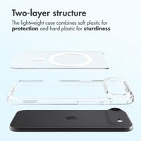 Accezz Xtreme Impact Back Cover with MagSafe Apple iPhone Air - Transparent