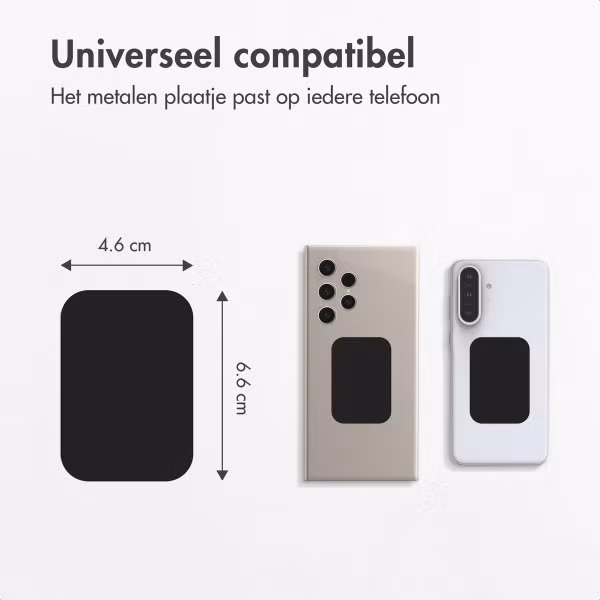 imoshion Magnetisch Plaatje voor magnetische houders - Zwart