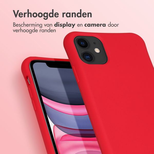 imoshion Color Backcover met afneembaar koord Apple iPhone 11 - Rood