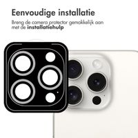 imoshion 2 Pack Camera lens protector Apple iPhone 15 Pro / 15 Pro Max - White Titanium