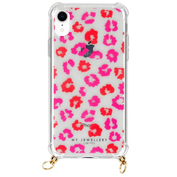 My Jewellery Design Softcase Koordhoesje iPhone Xr - Leopard