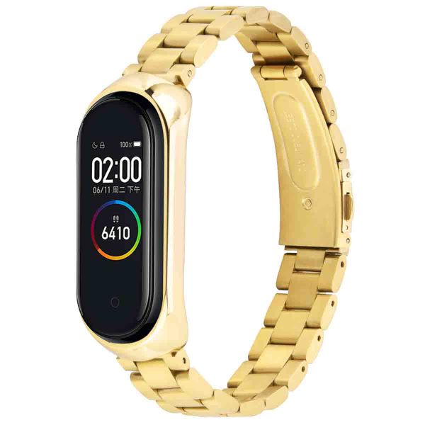 imoshion Stalen bandje Xiaomi Mi Band 3 / 4 - Goud