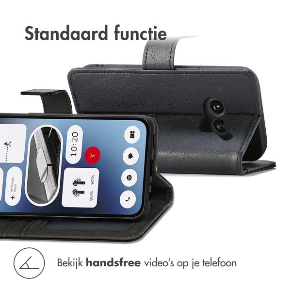 imoshion Luxe Bookcase Nothing Phone (2a) / (2a) Plus - Zwart