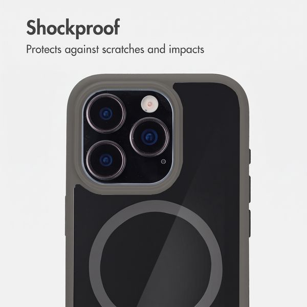 Accezz Hold Case with MagSafe Apple iPhone 16 Pro - Grey