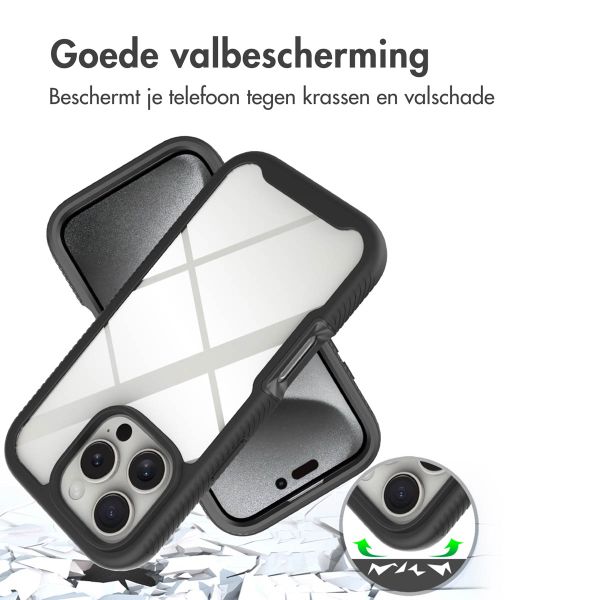 imoshion 360° Full Protective Case Apple iPhone 16 Pro - Zwart