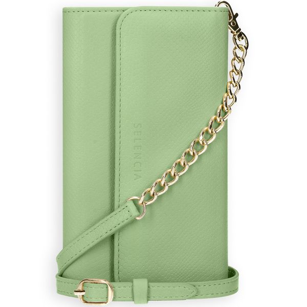 Selencia Tierra Uitneembare Slang Clutch Samsung Galaxy A33 - Groen