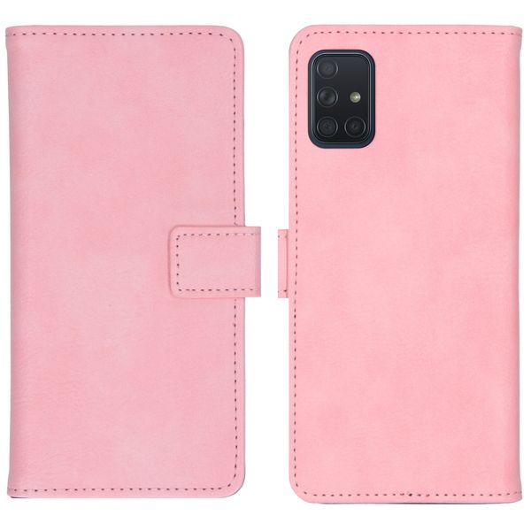 imoshion Luxe Bookcase Samsung Galaxy A71 - Roze