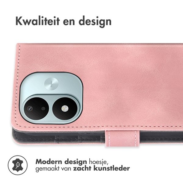 imoshion Bookcase met koord Xiaomi Redmi Note 17 (5G) - Roze