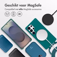 imoshion Color Backcover met afneembaar koord MagSafe Samsung Galaxy S25 Ultra - Donkergroen