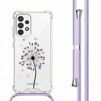 imoshion Design hoesje met koord Samsung Galaxy A53 - Sandstone Dandelion