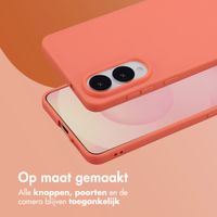 imoshion Color Backcover Samsung Galaxy S25 Edge - Apricot Crush Orange