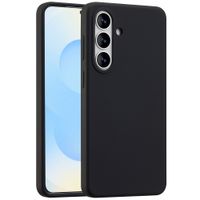 Accezz Liquid Silicone Back Cover with MagSafe Samsung Galaxy S26 Plus - Black