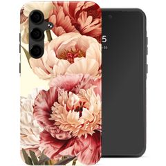 Selencia Vivid Backcover Samsung Galaxy S24 FE - Vintage Peony