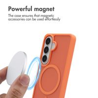 imoshion Colour Guard Back Cover with MagSafe Samsung Galaxy S26 - Orange