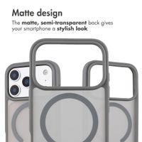 imoshion Colour Guard Case with MagSafe Apple iPhone 18 Pro / 17 Pro - Grey
