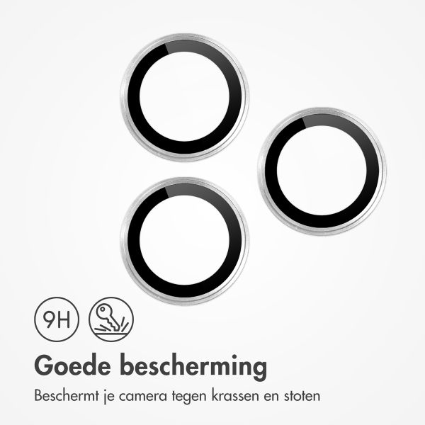 imoshion 2 Pack Camera lens protector Apple iPhone 17 Pro / 17 Pro Max - Silver