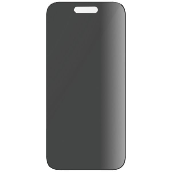 PanzerGlass Privacy Ultra-Wide Fit Anti-Bacterial Screenprotector incl. applicator iPhone 15