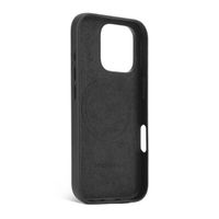 Decoded Leather Backcover MagSafe Apple iPhone 16 Pro - Zwart
