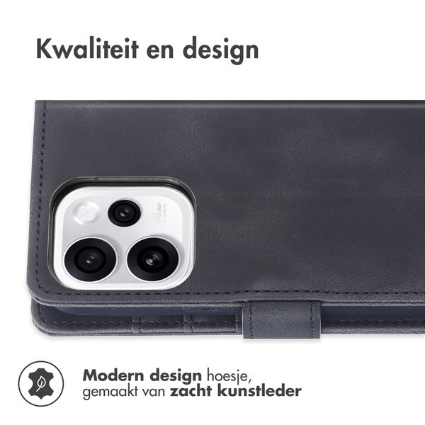 imoshion Bookcase met koord Oppo Reno 15F - Zwart