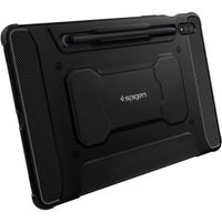 Spigen Rugged Armor Pro Bookcase Samsung Galaxy Tab S8 / S7 - Zwart