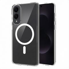 Accezz Xtreme Impact Backcover met MagSafe Samsung Galaxy S25 Edge - Transparant