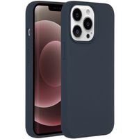 Accezz Liquid Silicone Backcover Apple iPhone 13 Pro Max - Donkerblauw